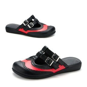Havana-Red Women's Mary Jane Clogs