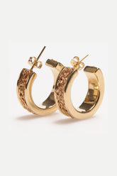 Hope Hoops Earrings