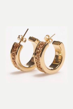Hope Hoops Earrings