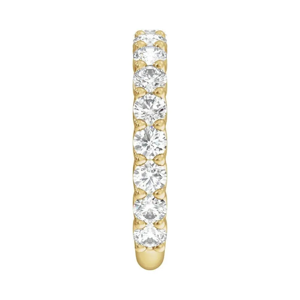 1 3/4 CT Lab-Grown Diamond Band in 14K Gold