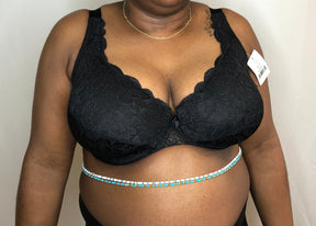 Elila Stretch Lace Underwire Black