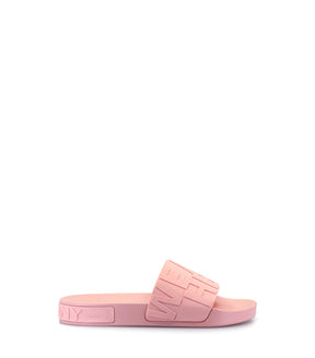 Chic Pink Slide Sandals Here