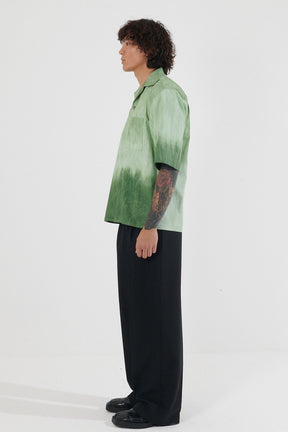 Amatola Ombre Sun-Faded Camp Collar Shirt