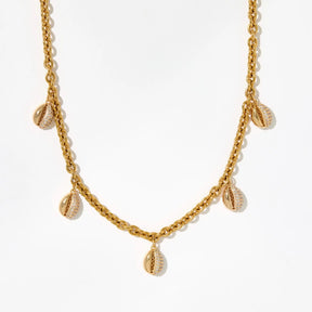 Golden Shells Necklace