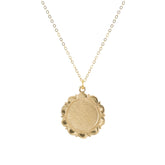 Bleeker Gold Charm Pendant Chain Necklace Delicate