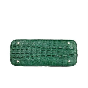 Luxe Artisanal Crocodile Leather Handbag | An Heirloom of Elegance