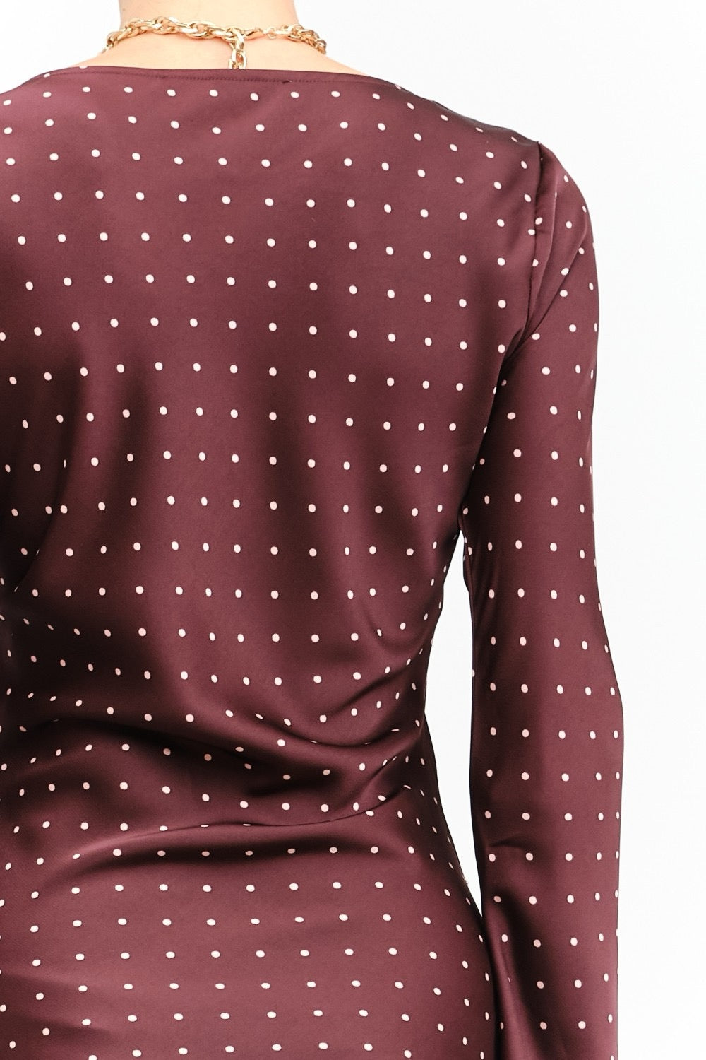 Adele Polka-Dot Gown