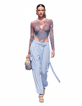 Sunset Mesh Bodysuit - Chuks Collins - Amber Dancing Collection