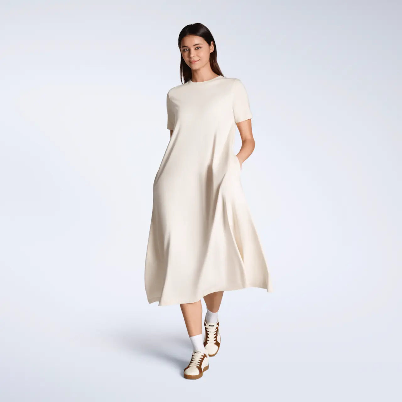 Long Line T-Shirt Dress