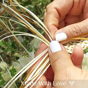 Black Leather Imperial Handbag