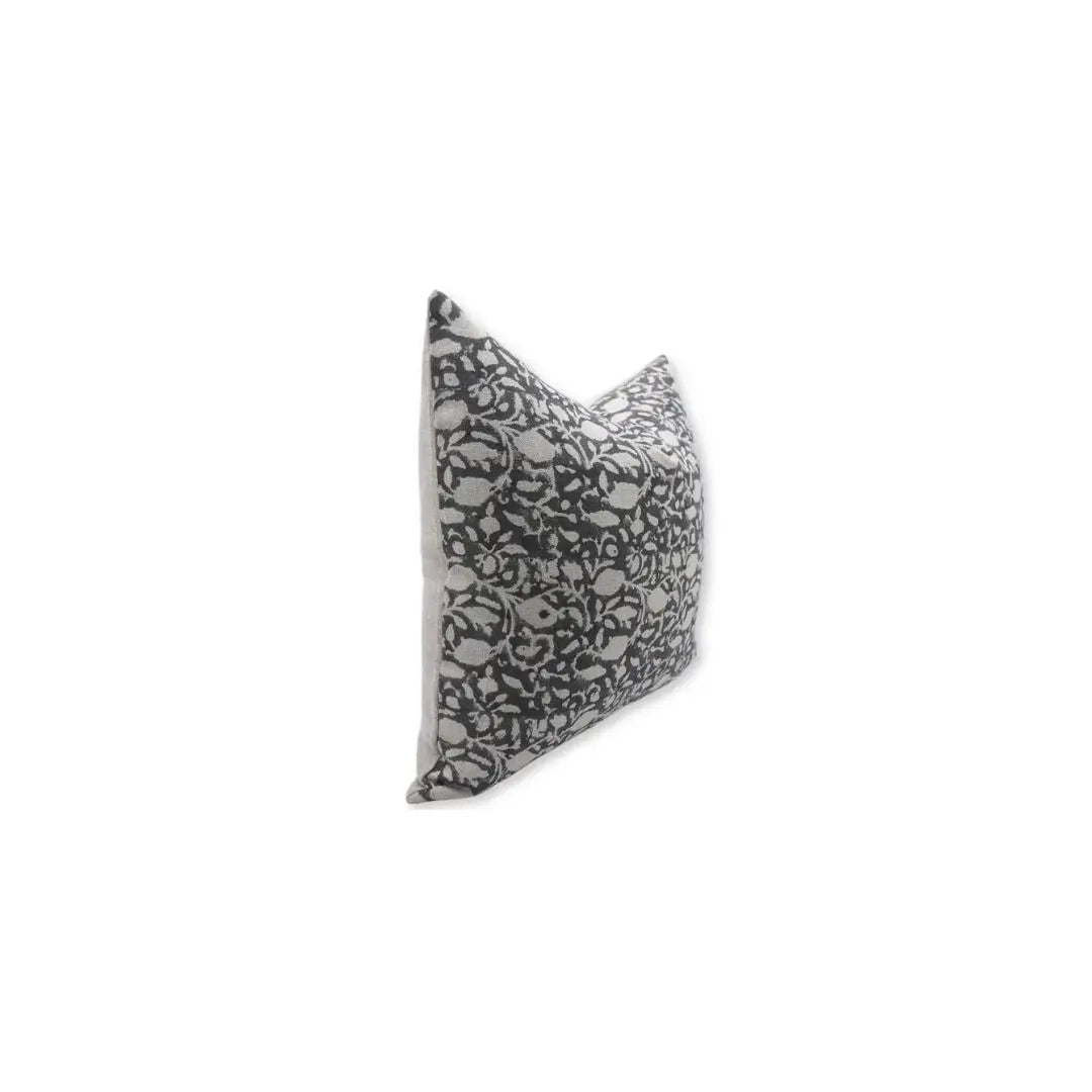 Bohemian Block Print Thick Linen Cushion Cover  - Sulit