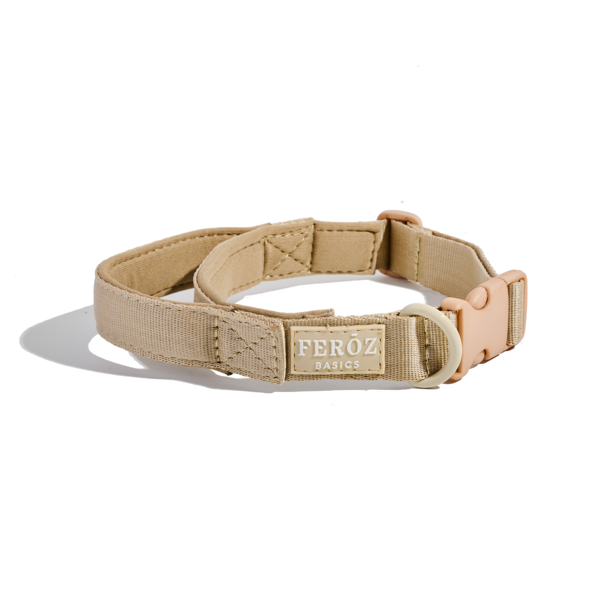 Dog Collar BASIC Beige
