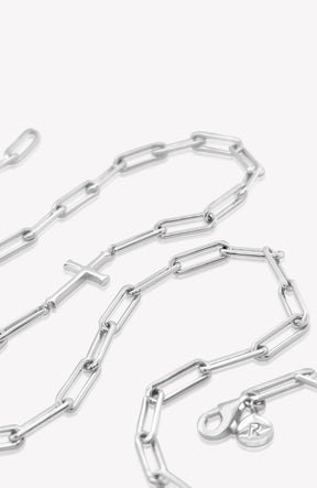 Chain Breaker Cross Necklace