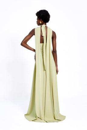 DEA DRESS-  LINT GREEN