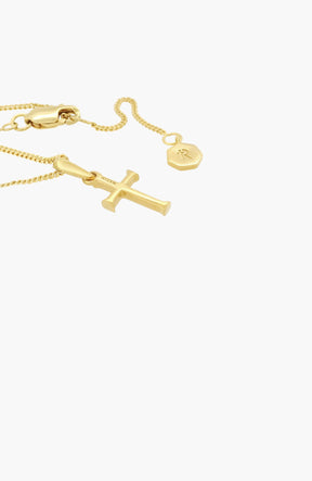 Small Cross Pendant Necklace