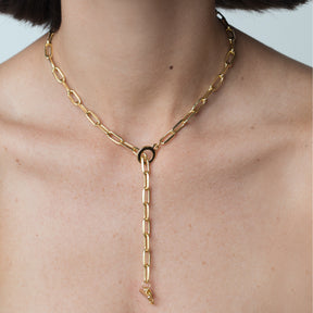 Demi Fine Paper Clip Chain Necklace