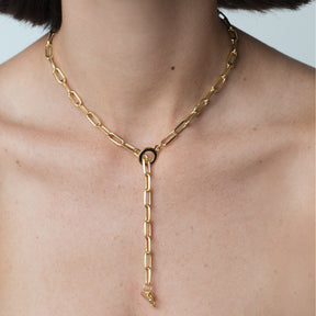 Demi Fine Paper Clip Chain Necklace
