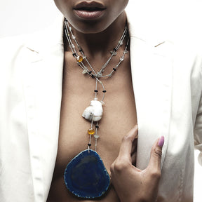 Blue River Chime Necklace