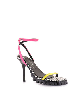Vibrant Eco-Friendly Heel Sandals Fresh