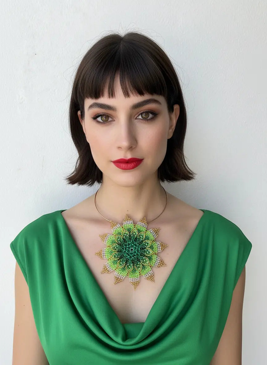 PRESSED FLOWER CHOKER
