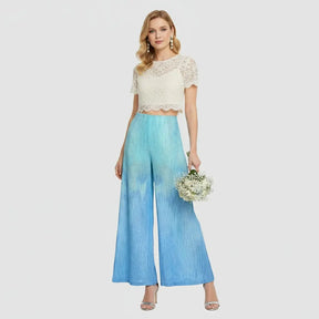 Ombre Wide Leg Pants