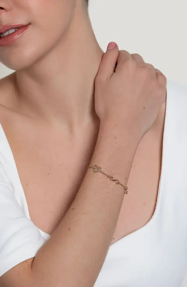 Faith, Hope, Love Bracelet