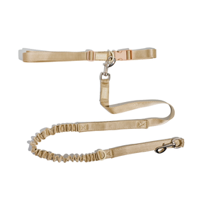 Dog Hands-free Expandable Leash BASIC Beige