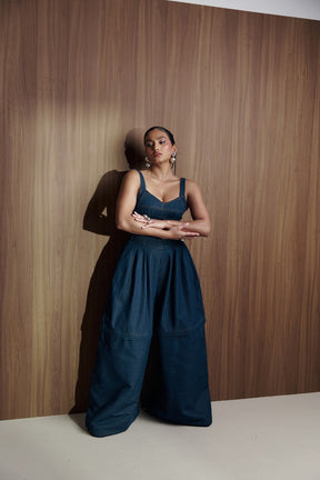 Denim Pinstripe SHANI Pants