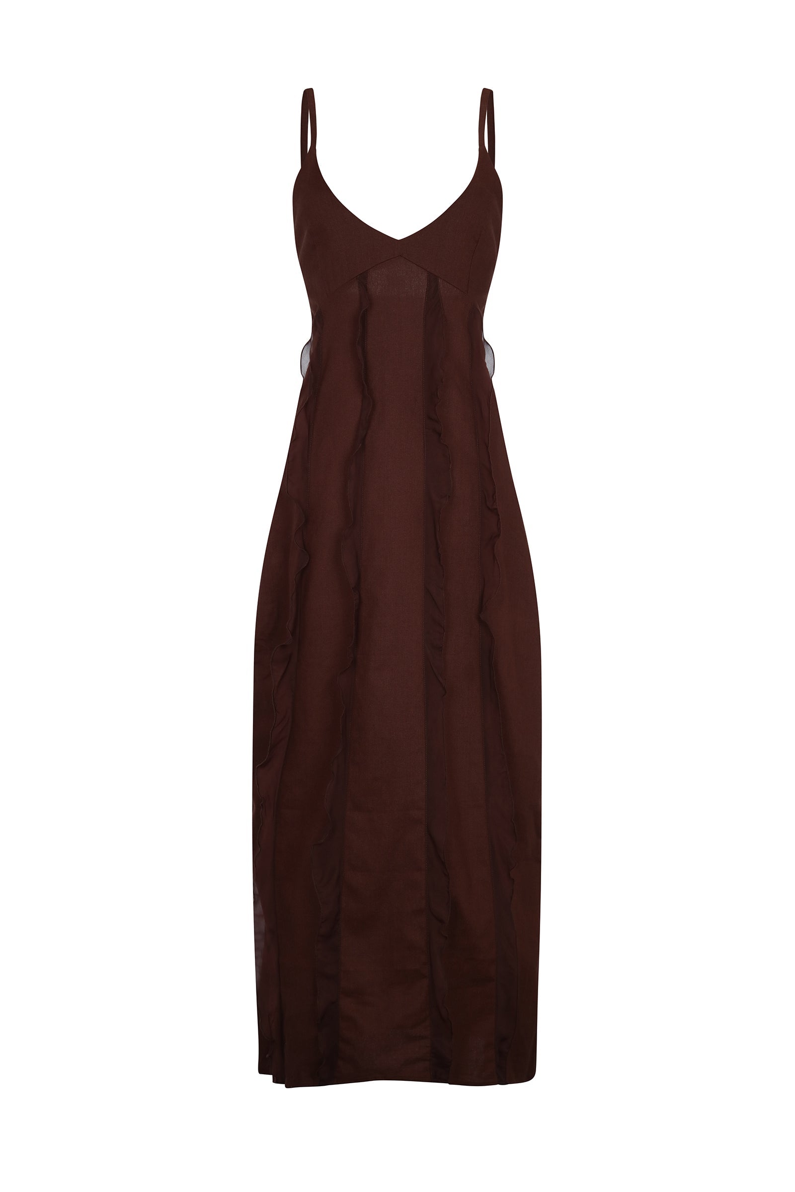ALAS Dress Marron
