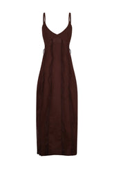 ALAS Dress Marron