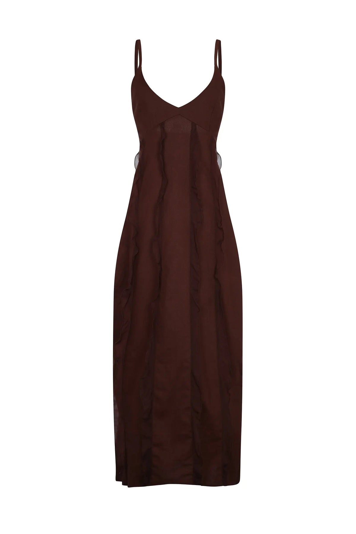 ALAS Dress Marron