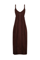 ALAS Dress Marron