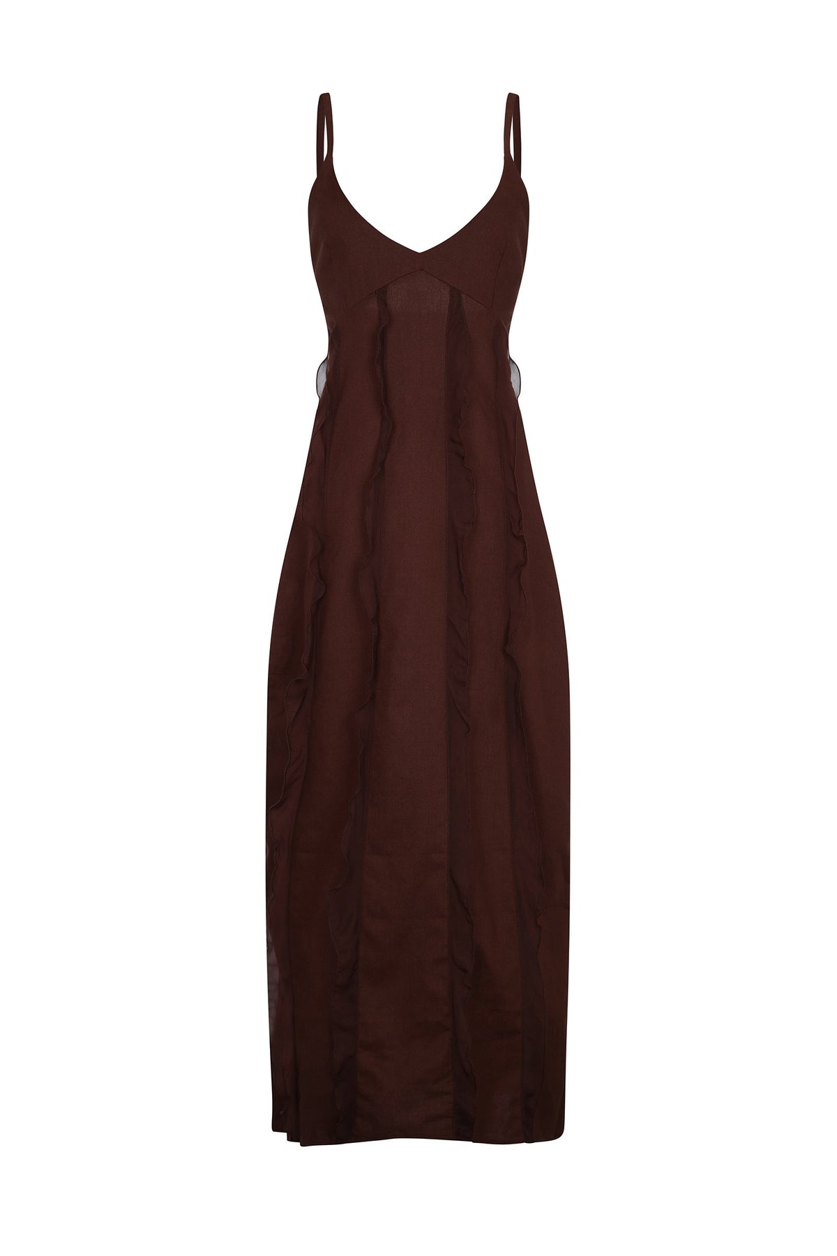 ALAS Dress Marron