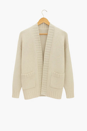 Chunky Baby alpaca Heart Cardigan