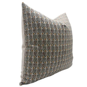 Boho Design Thick Linen Block Print Cushion Cover- Kersangri