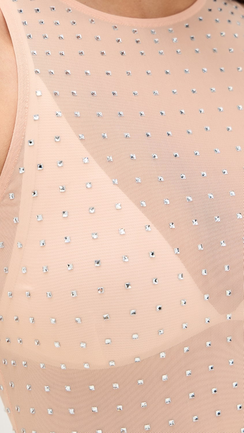 Zara Crystal Mini Dress