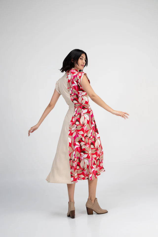 Vestido Martina Capital Red