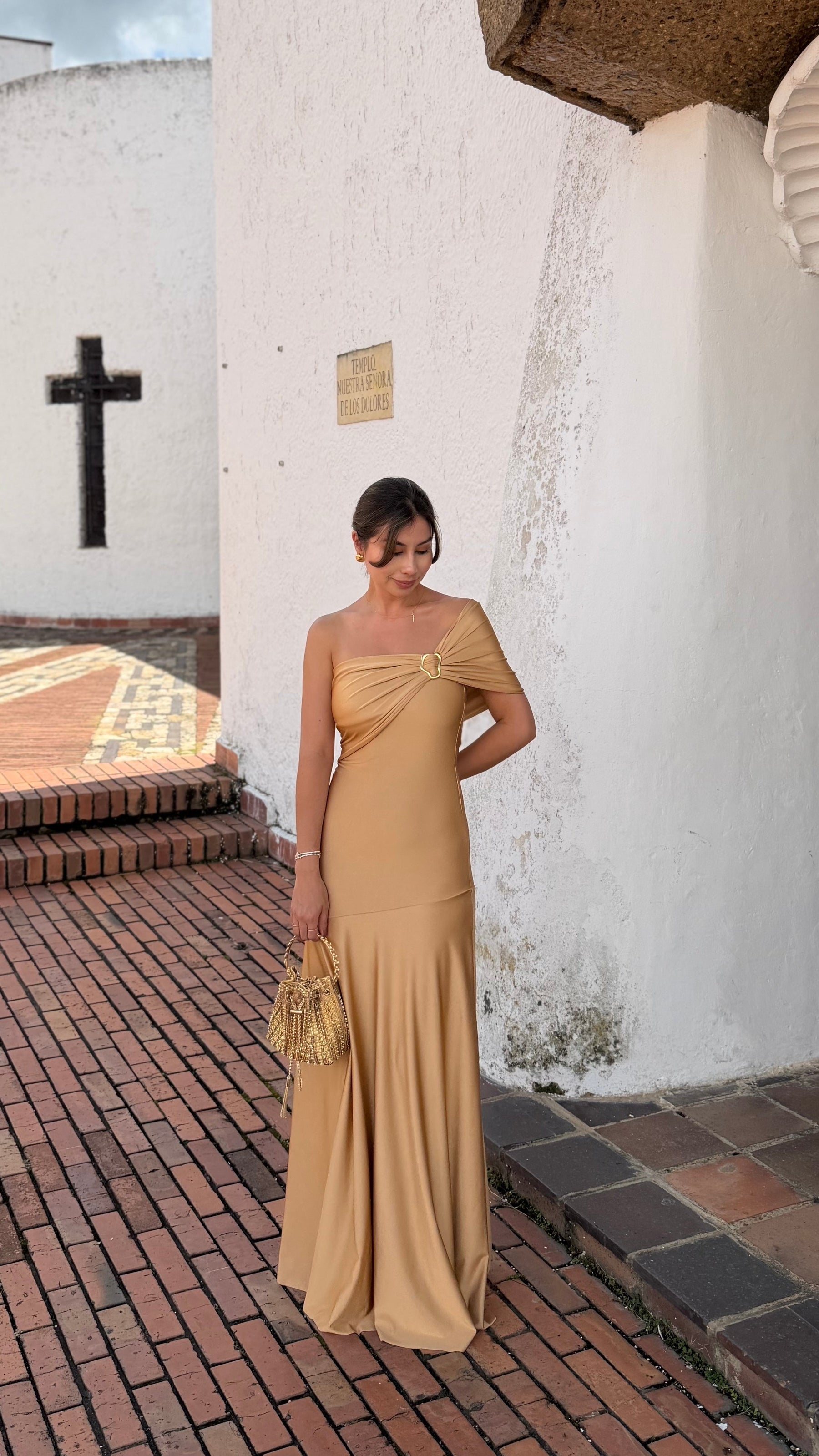 Vestido Zahara Ocre