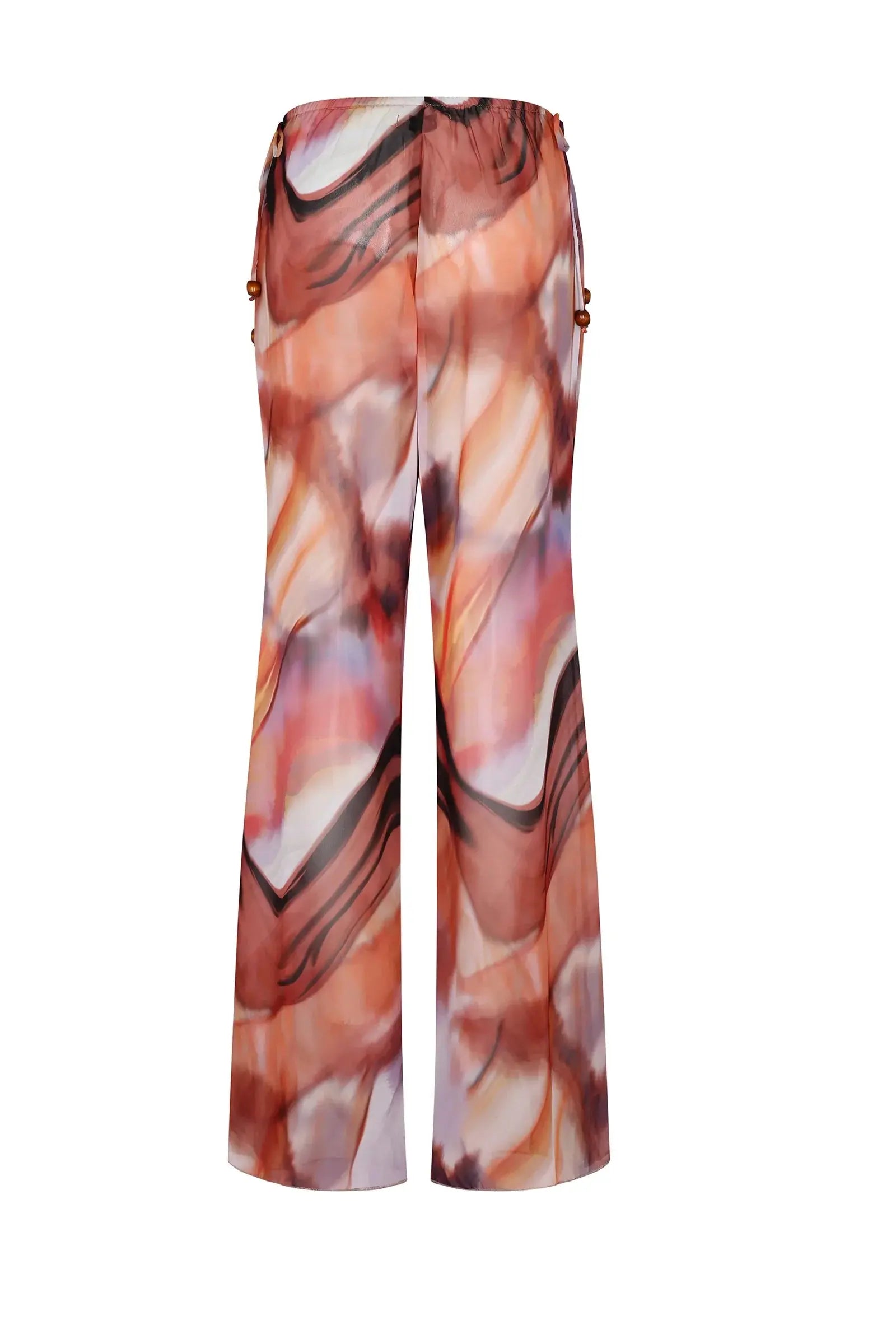 Orilla Pant Pantalón Print rosa