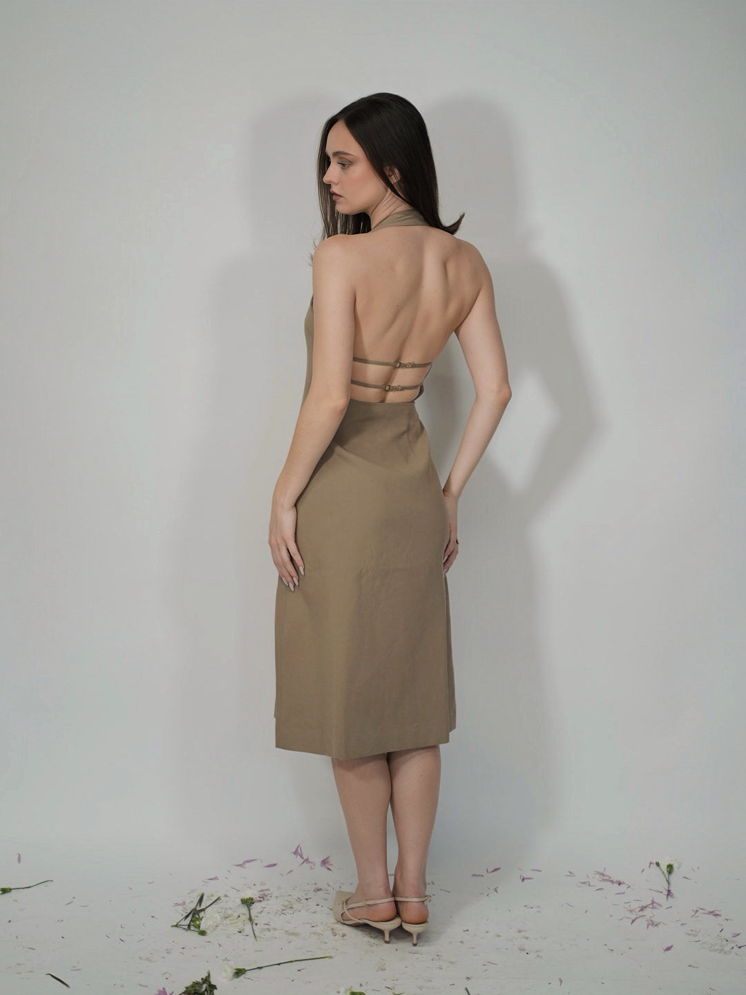 Olive Midi Dress