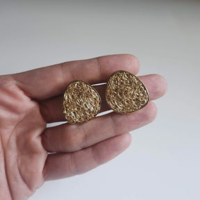 Luxury Gold Stud Lili Earrings