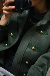 CHAQUETA BARTON NAPOLEON VERDE