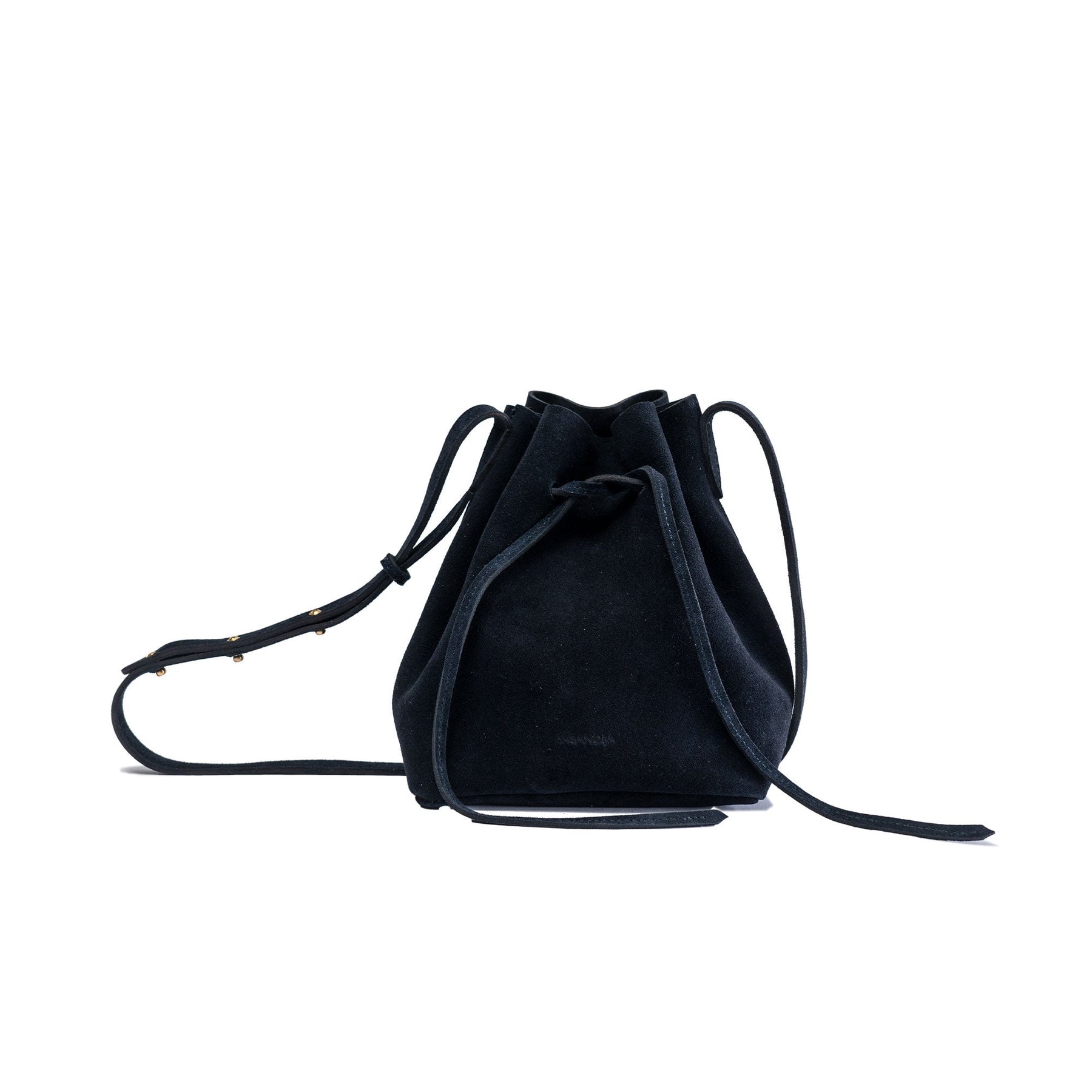 Courtesy Suede Crossbody Bag