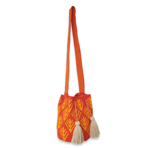 Palma Wayuu Bag (Saffron)