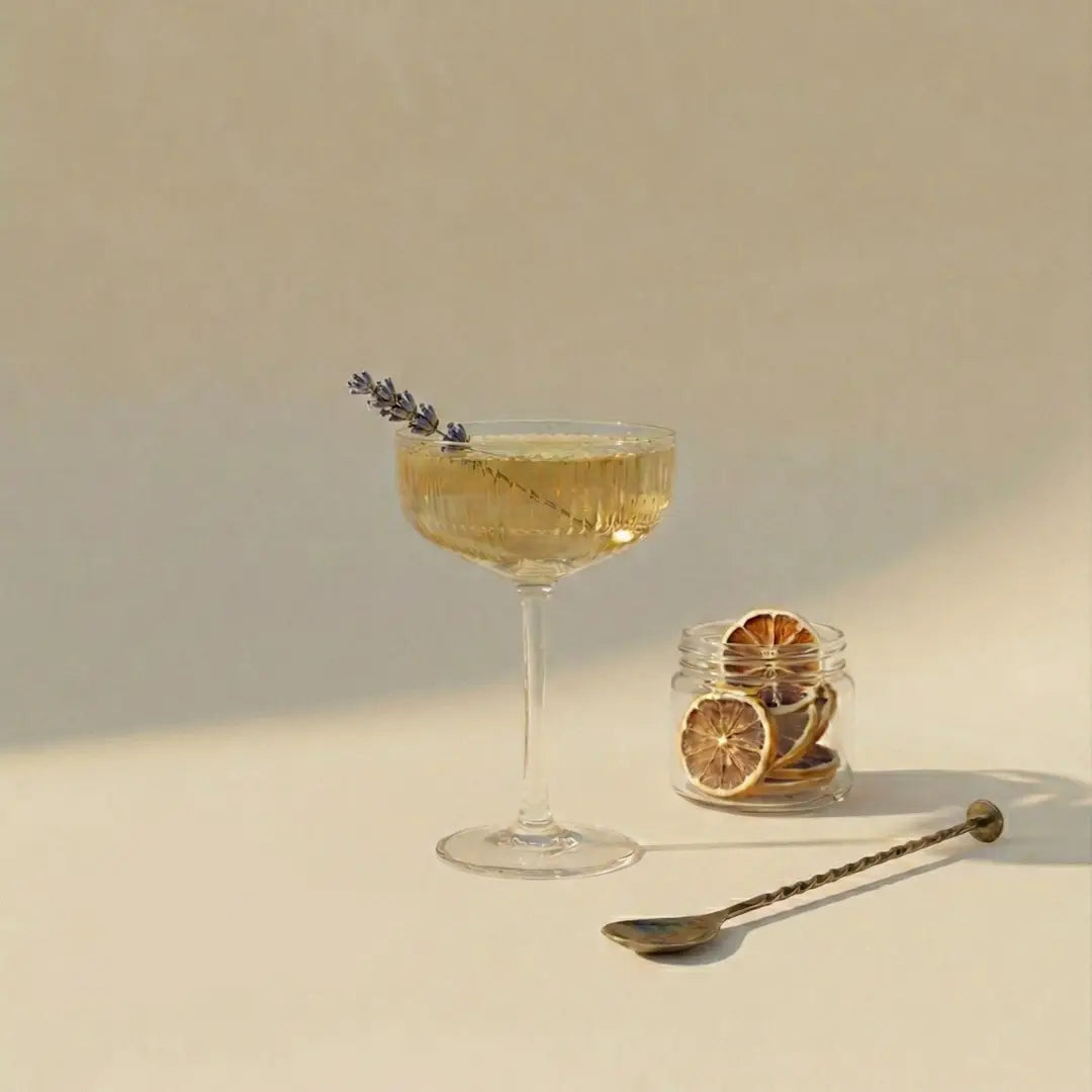 Audrey Cocktail Coupe Glass, 5.5x5.3 Inches (Set of 2)