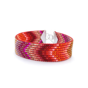 COLOR GEOMÉTRICO Miyuki Beaded Medium Bracelet