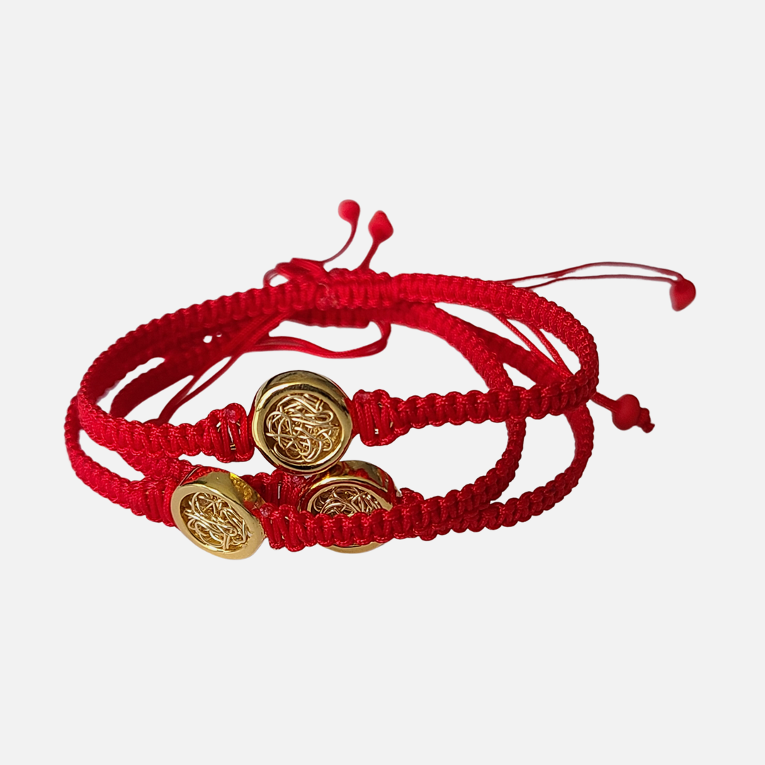 Soul Protection Bracelet with Gold Charm