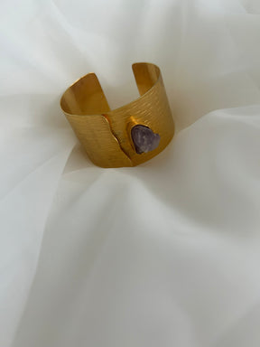 Amethyst Aura Cuff