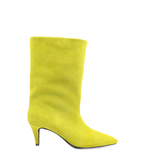 Luxurious Suede Green Booties Kuhl