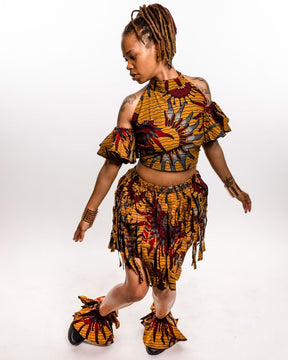 Uto Customisable Ankara Dancing Outfit